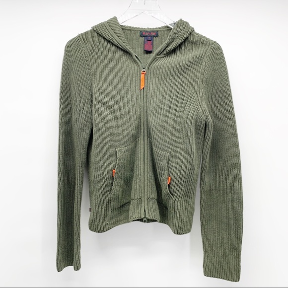Ralph Lauren Sweaters - Ralph Ralph Lauren Hooded Sweater Jacket Size S